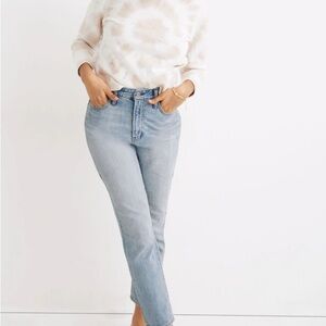 Madewell light blue curvy perfect vintage jean